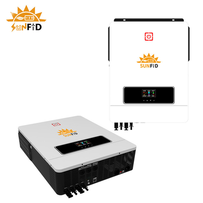 Hybrydowy falownik solarny Pure Sine o mocy 8200 W, ładowarka słoneczna MPPT Off Grid Inverter