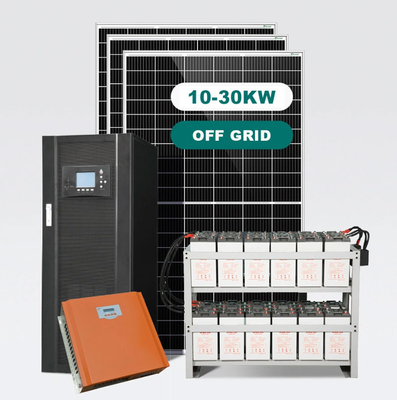 Hybrydowy system zasilania energią słoneczną Off Grid 3KW 5KW 8KW 10KW z bateriami