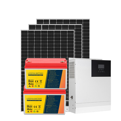 Zestaw do domowego układu słonecznego 3KW Off Grid 50HZ 60HZ MPPT 110-250V