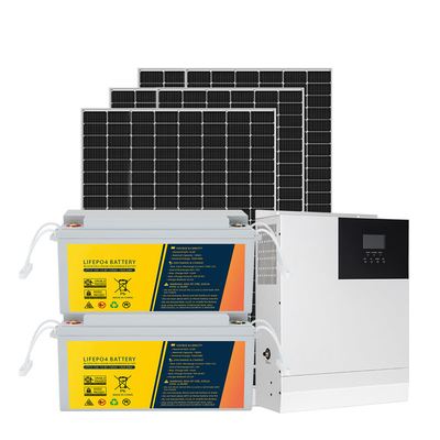 6KW 5KW Off Grid Solar Power System Fotowoltaiczny system zasilania energią słoneczną z baterią