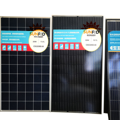 Bezramowy monokrystaliczny panel słoneczny 450 W Bifacial 10BB do domowego systemu magazynowania energii
