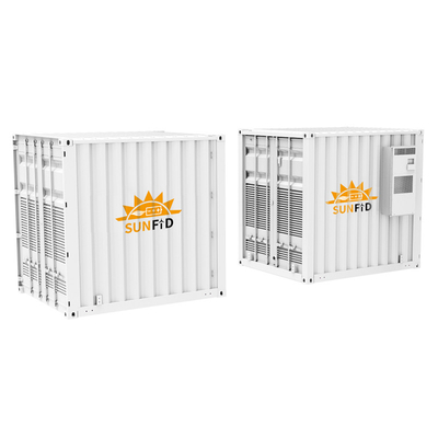 0.5MW On Grid Off Grid Solar System 1MWH ESS Container Lifepo4 IP65 Outdoor