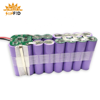 18650 Akumulator litowy 3,7 V 15,6 Ah 1S6P chroniony