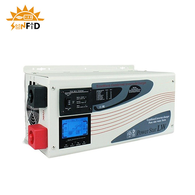 6000 W DC na AC Przetwornica mocy z czystą sinusoidą 24 V 48 V 120 240 V z wyświetlaczem LCD