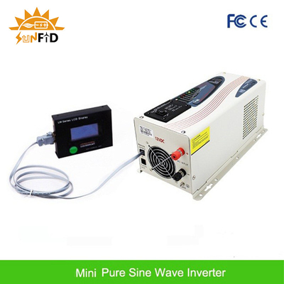 6000 W DC na AC Przetwornica mocy z czystą sinusoidą 24 V 48 V 120 240 V z wyświetlaczem LCD