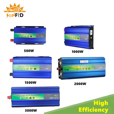2000W 12V 24V Czysta fala sinusoidalna Falownik 48V DC do AC 110V 220V