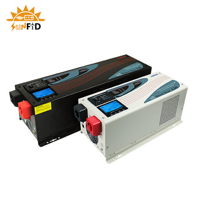 24V 240V 10000 Watt Czysta fala sinusoidalna 48V 120V z ładowarką AC