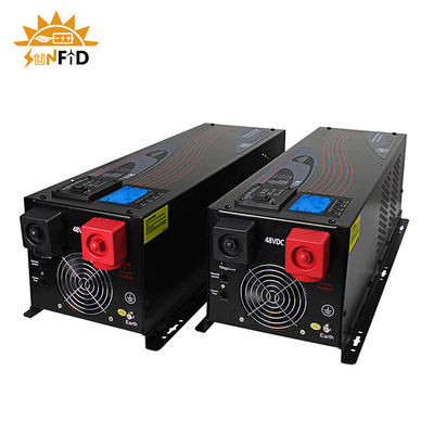 24V 240V 10000 Watt Czysta fala sinusoidalna 48V 120V z ładowarką AC