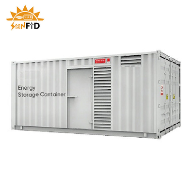1000 1500Kwh Komercyjne systemy przechowywania baterii słonecznych 2000 2500Kwh 20FT 40FT Container