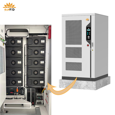 215 KWh Modularyzowany zintegrowany system magazynowania energii z akumulatorów System słoneczny BESS zewnętrzny