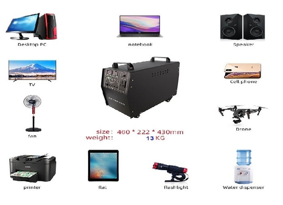 220V 1000W Mieszkaniowy system magazynowania energii Przenośny generator energii słonecznej