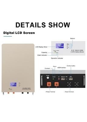 Bateria litowa LiFePO4 Powerwall 48V 100ah 5KWh naścienna