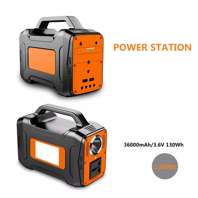 100W Zewnętrzna przenośna elektrownia 100V, przenośna bateria litowa 110V Mobilna elektrownia
