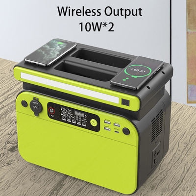 500W Zewnętrzna przenośna elektrownia 110V 220V LiFePO4