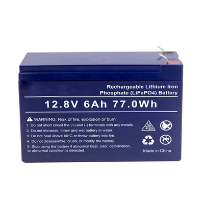 LifePO4 12,8 V 6 Ah Zamienna bateria litowa SLA do rozruchu silnika