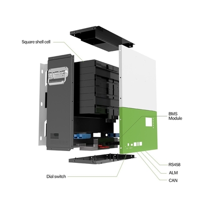 Domowy system magazynowania energii do montażu w szafie 48v 100ah Lifepo4 Baterie Domowe systemy magazynowania energii