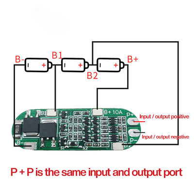Bateria litowa Pylontech 18650 Bms 3s 12V 10amp 11,1V Lifeo4
