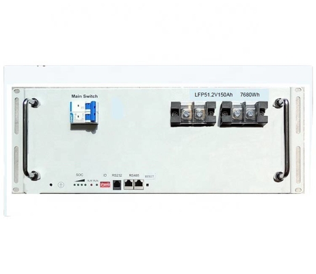 Akumulator litowy 100Ah Telecom 48 V fosforanowy Lifepo4 Akumulator z ekranem LCD