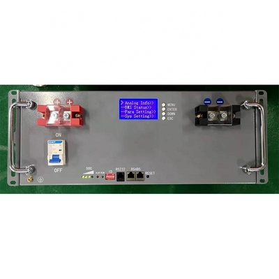Akumulator litowy 100Ah Telecom 48 V fosforanowy Lifepo4 Akumulator z ekranem LCD
