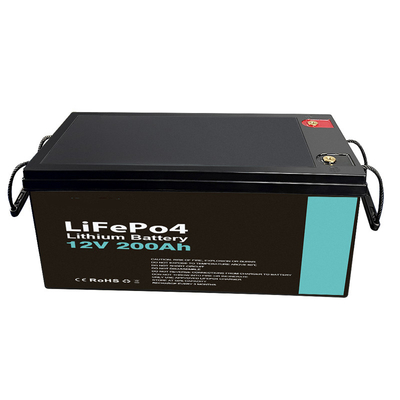 200A Akumulator litowo-jonowy UPS Lifepo4 12V do monitoringu CCTV Camping