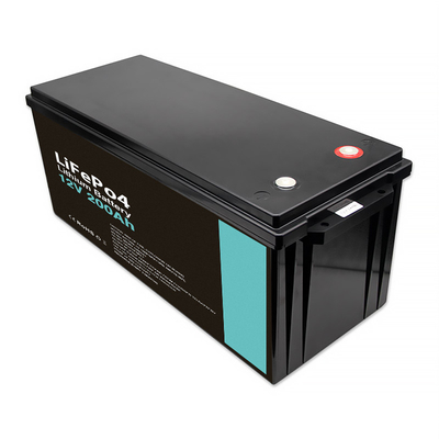 200A Akumulator litowo-jonowy UPS Lifepo4 12V do monitoringu CCTV Camping