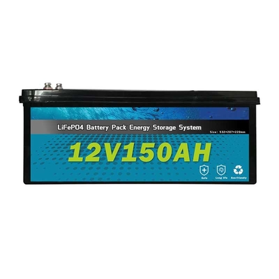 Akumulatory rekreacyjne Lifepo4 do samochodów kempingowych 12V 150AH RV System magazynowania energii słonecznej