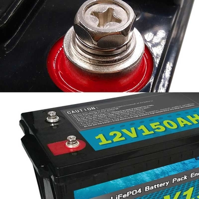 Akumulatory rekreacyjne Lifepo4 do samochodów kempingowych 12V 150AH RV System magazynowania energii słonecznej