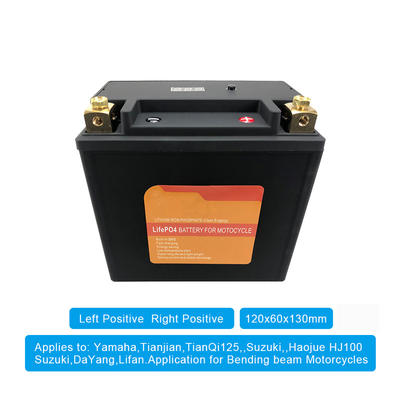 3ah Lifepo4 litowy akumulator motocyklowy z BMS 5L-B 12,0 V