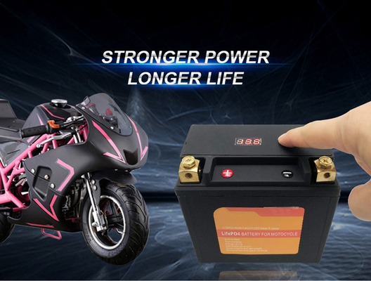 Bateria litowa 4AH 12V na motocyklu z bateriami rozruchowymi BMS Starter Stop