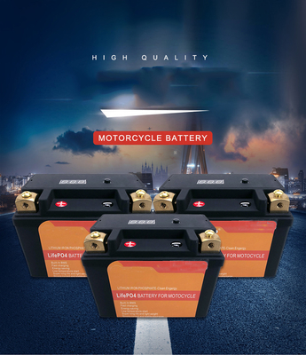 Bateria litowa 4AH 12V na motocyklu z bateriami rozruchowymi BMS Starter Stop