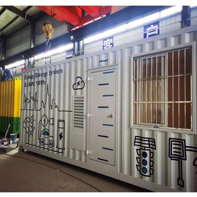 0.5MW On Grid Off Grid Solar System 1MWH ESS Container Lifepo4 IP65 Outdoor